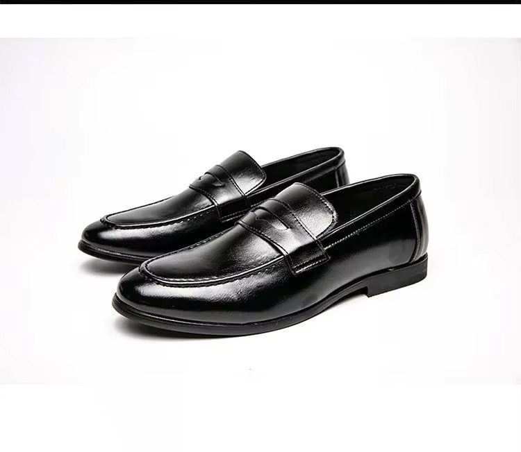 Chaussures en cuir grande taille pour hommes, 48 Code, printemps, automne, chaussures formelles décontractées pour coiffeurs, semelle en polymère, surface en caoutchouc, Chine Ma, 2024