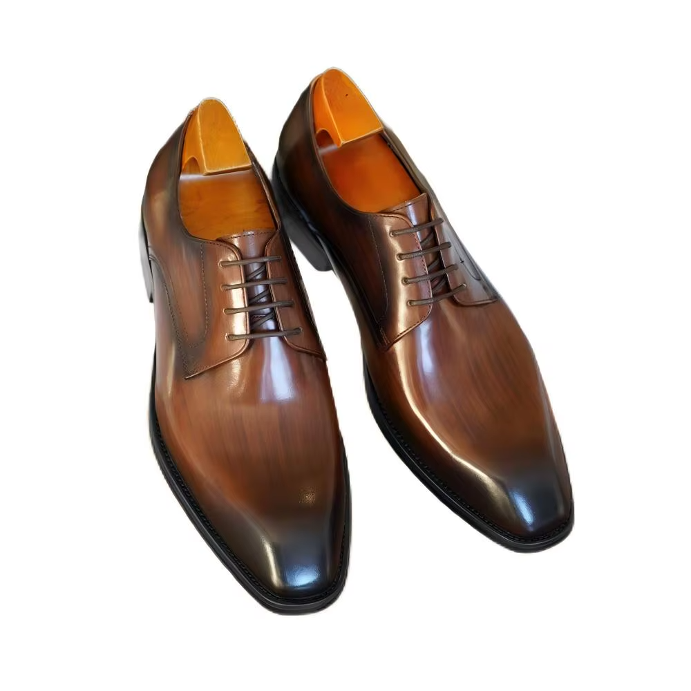 Chaussures formelles en cuir pour hommes, chaussures de mariage, Parker carré, Erkek, AyakkabReebok