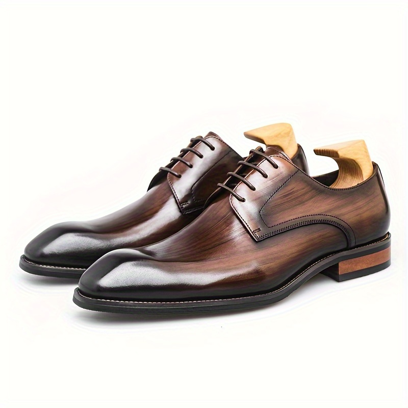 Chaussures formelles en cuir pour hommes, chaussures de mariage, Parker carré, Erkek, AyakkabReebok