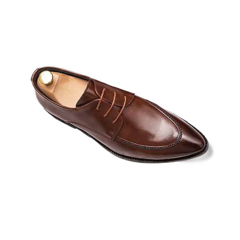 Mocassins en cuir verni pour hommes, chaussures d'affaires décontractées, chaussures formelles pointues Oxfords, robe de mariée, chaussures de Rh, nouveau modèle de mode