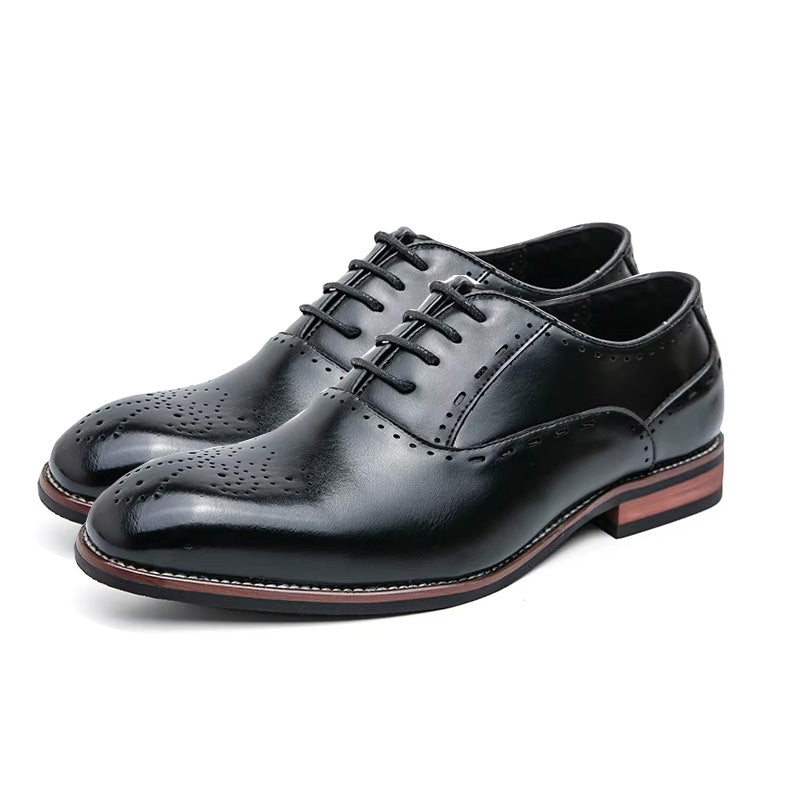Chaussures habillées traditionnelles pour hommes, chaussures élégantes et polyvalentes adaptées à une utilisation en extérieur.